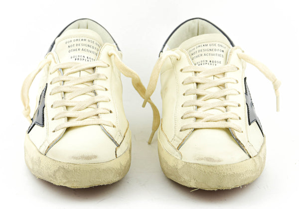 Paul Warmer GOLDEN GOOSE SUPERSTAR BEIGE NIGHT BLUE