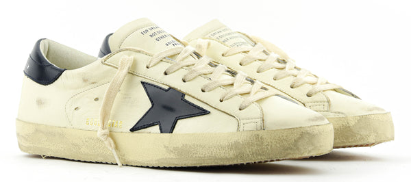 Paul Warmer GOLDEN GOOSE SUPERSTAR BEIGE NIGHT BLUE
