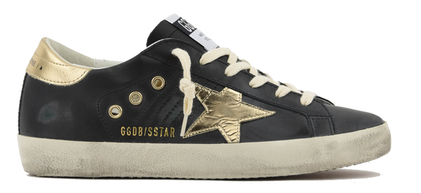 paul warmer GOLDEN GOOSE SUPERSTAR CLASSIC BLACK GOLD
