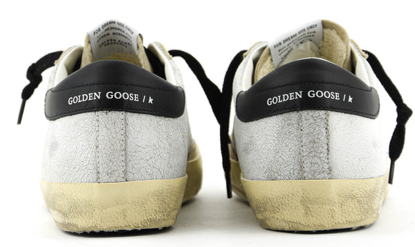 Paul Warmer GOLDEN GOOSE SUPERSTAR WHITE BEIGE BLUE