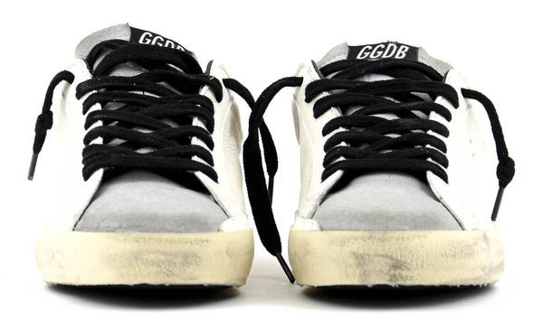 Paul Warmer GOLDEN GOOSE SUPERSTAR WHITE GREY BLACK