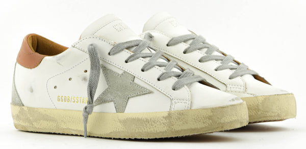 Paul Warmer GOLDEN GOOSE SUPERSTAR WHITE LIGHT BROWN