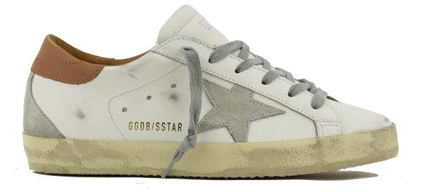 paul warmer GOLDEN GOOSE SUPERSTAR WHITE LIGHT BROWN
