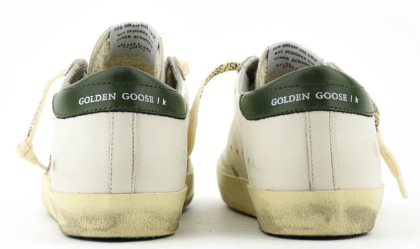 Paul Warmer GOLDEN GOOSE SUPERSTAR WHITE PINK GREEN