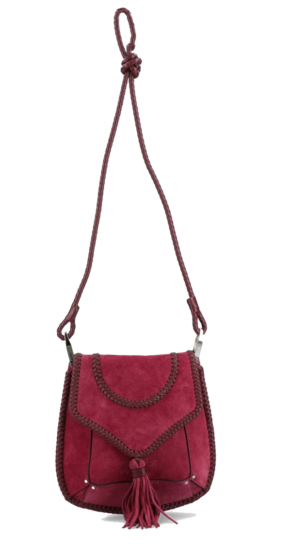 Paul Warmer ISABEL MARANT ANAHI SHOULDER BAG RASPBERRY