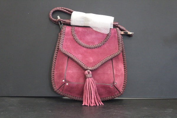Paul Warmer ISABEL MARANT ANAHI SHOULDER BAG RASPBERRY