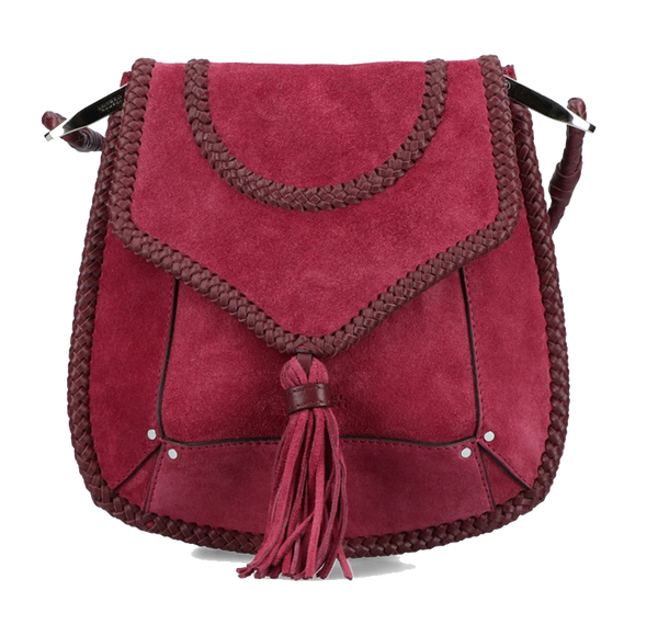 paul warmer ISABEL MARANT ANAHI SHOULDER BAG RASPBERRY