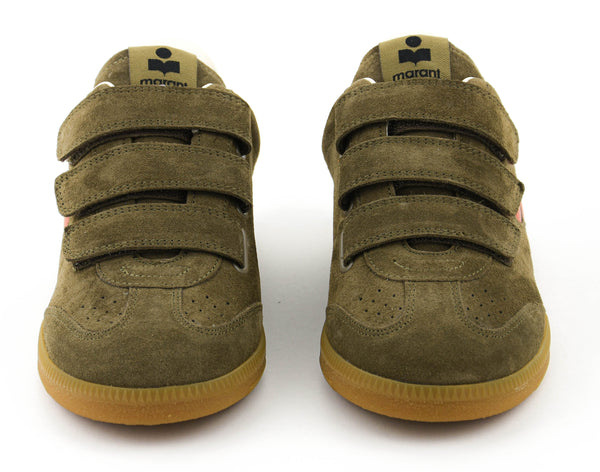 Paul Warmer ISABEL MARANT BETH SNEAKER KHAKI ORANGE