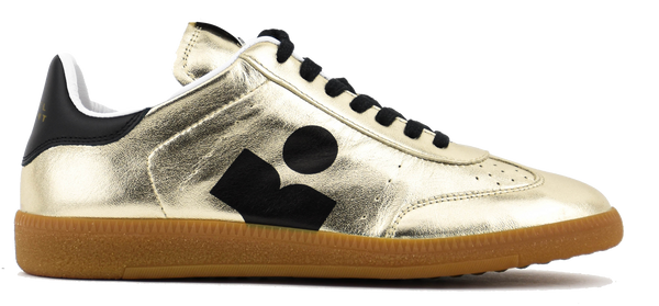 paul warmer ISABEL MARANT KAYCEE SNEAKER GOLD BLACK