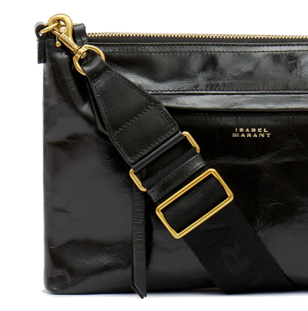 Paul Warmer ISABEL MARANT NESSAH SHOULDER BAG BLACK