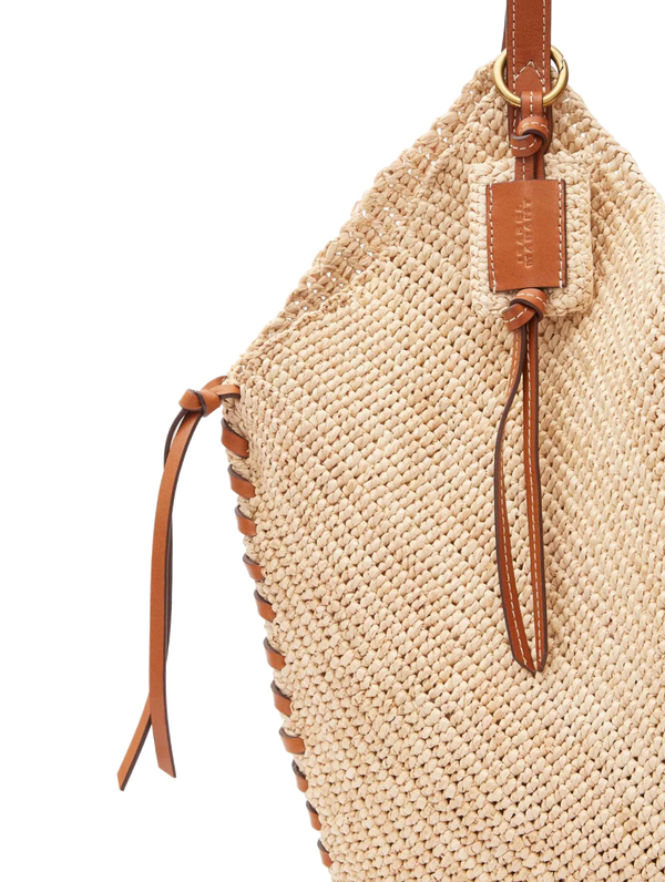 Paul Warmer ISABEL MARANT TAMPA RAFFIA SHOULDER BAG