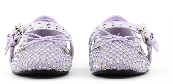 Paul Warmer LOAFER MISTY DOUBLE STRAP BALLERINA LILA