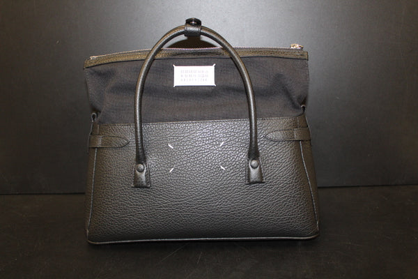 Paul Warmer MAISON MARGIELA 5AC HANDBAG EAST WEST BLACK MEDIUM