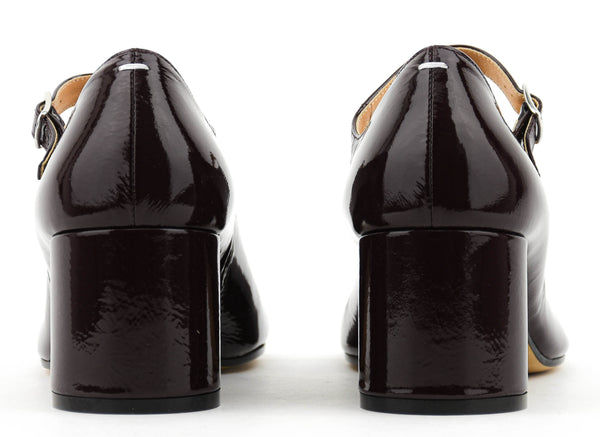 Paul Warmer MAISON MARGIELA TABI MARY-JANE BURGUNDY