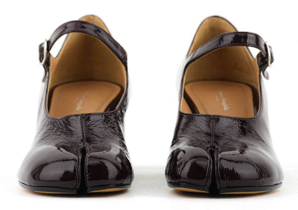 Paul Warmer MAISON MARGIELA TABI MARY-JANE BURGUNDY