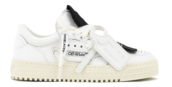 paul warmer OFF WHITE LOW TOP 3.0 OFF COURT WHITE BLACK