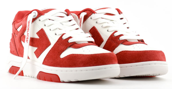 Paul Warmer OFF WHITE OUT OF OFFICE JET BRICK RED SUEDE