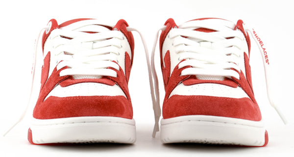 Paul Warmer OFF WHITE OUT OF OFFICE JET BRICK RED SUEDE