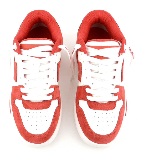 Paul Warmer OFF WHITE OUT OF OFFICE JET BRICK RED SUEDE