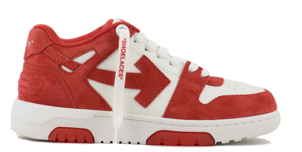 paul warmer OFF WHITE OUT OF OFFICE JET BRICK RED SUEDE