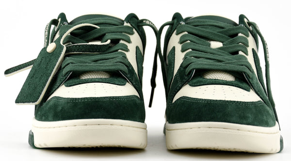 Paul Warmer OFF WHITE OUT OF OFFICE JET GREEN SUEDE