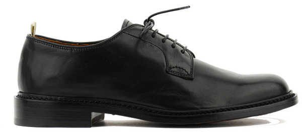 paul warmer OFFICINE CREATIVE ASTON 001 LACE-UP BLACK