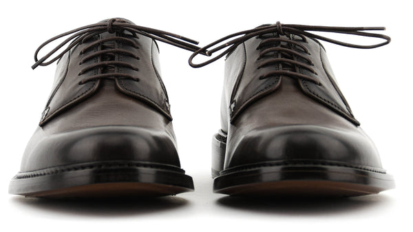 Paul Warmer OFFICINE CREATIVE ASTON 001 LACE-UP BROWN