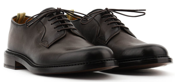 Paul Warmer OFFICINE CREATIVE ASTON 001 LACE-UP BROWN
