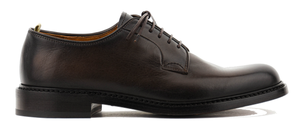 paul warmer OFFICINE CREATIVE ASTON 001 LACE-UP BROWN