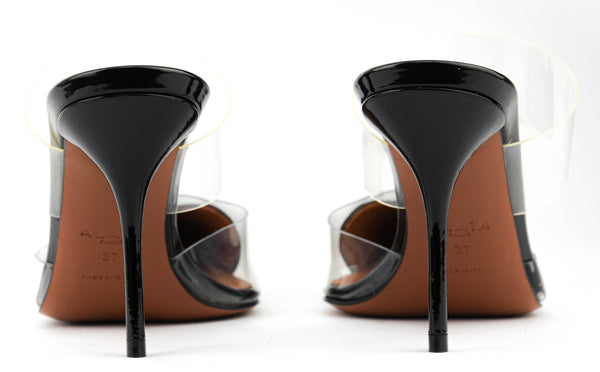 Paul Warmer ALAIA COEUR MULES BLACK