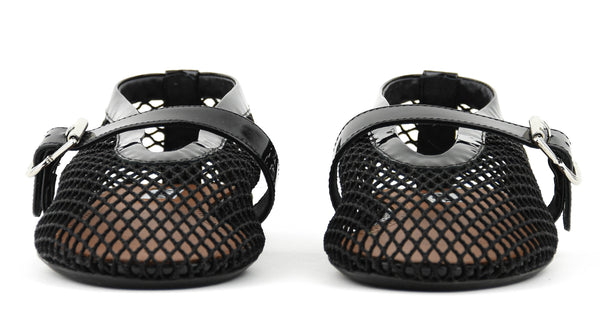 Paul Warmer ALAIA FUSHNET BALLERINA BLACK