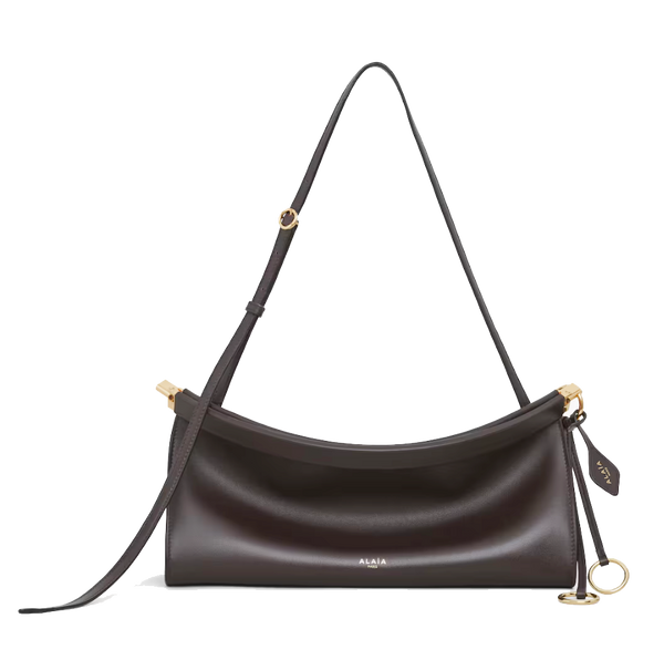 paul warmer ALAIA LE CLICK EAST WEST MARRON S