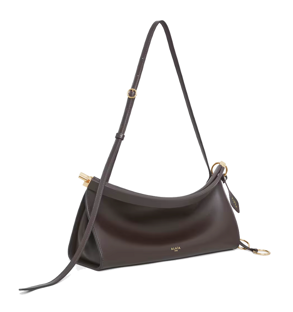 Paul Warmer ALAIA LE CLICK EAST WEST MARRON S