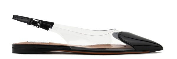 paul warmer ALAIA LE COEUR BALLERINA BLACK