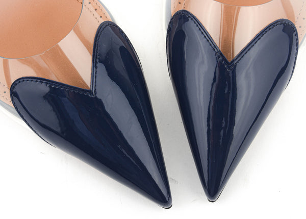 Paul Warmer ALAIA LE COEUR BALLERINA BLUE