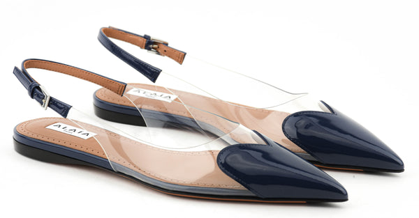 Paul Warmer ALAIA LE COEUR BALLERINA BLUE