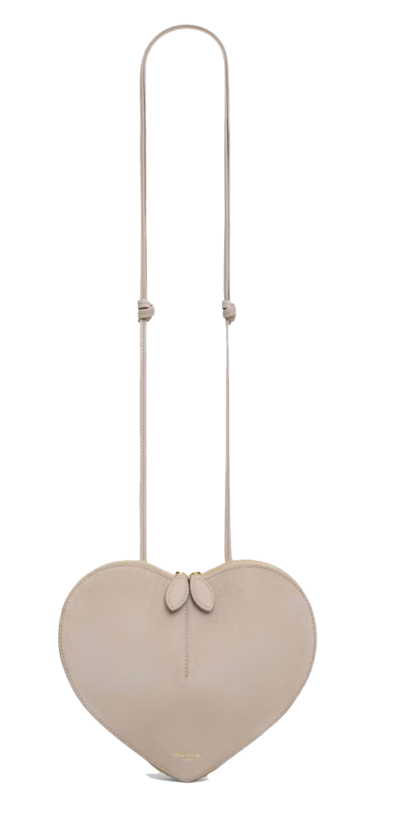 paul warmer ALAIA LE COEUR GREGE SUEDE