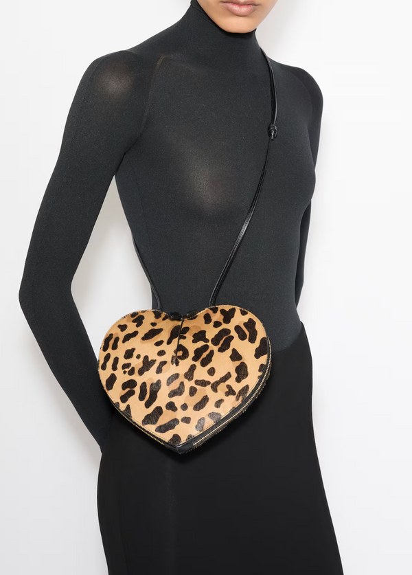 Paul Warmer ALAIA LE COEUR LEOPARD HAIRCALF