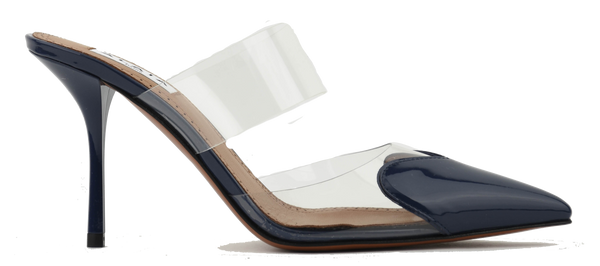 paul warmer ALAIA LE COEUR MULES 90 BLUE