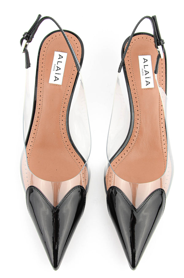 Paul Warmer ALAIA LE COEUR SLINGBACK BLACK