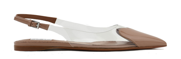 paul warmer ALAIA LE COUER SLINGBACK FLAT NUDE