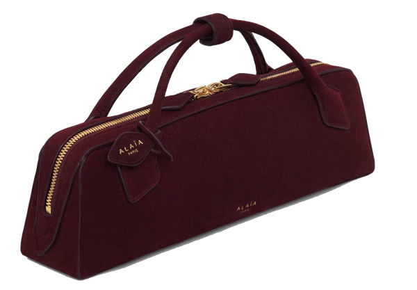 Paul Warmer ALAIA LE TECKEL CLUTCH ROUGE GRENAT