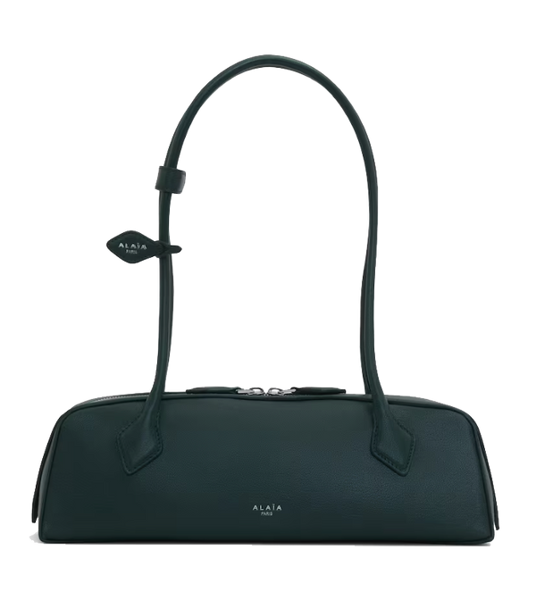 paul warmer ALAIA LE TECKEL MEDIUM VERT BOUTEILLE