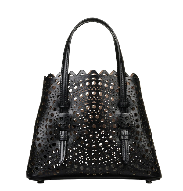 paul warmer ALAIA MINA 25 BAG BLACK