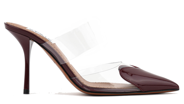 paul warmer ALAIA MULE 90 ROUGE GRENAT