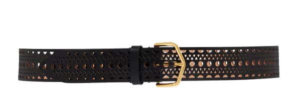 paul warmer ALAIA NEO VIENNE BELT BLACK