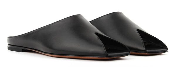 Paul Warmer ALAIA OPEN MULES BLACK