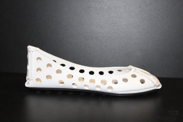 Paul Warmer ALAIA PERFO BALLET FLAT BIANCO