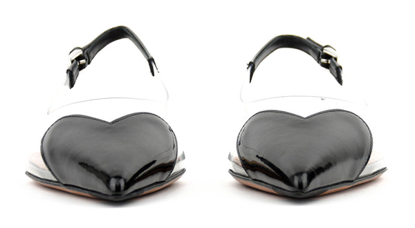 Paul Warmer ALAIA SLINGBACK NOIR FLAT