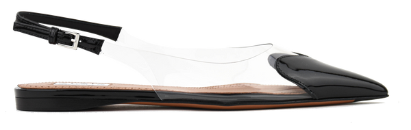 paul warmer ALAIA SLINGBACK NOIR FLAT